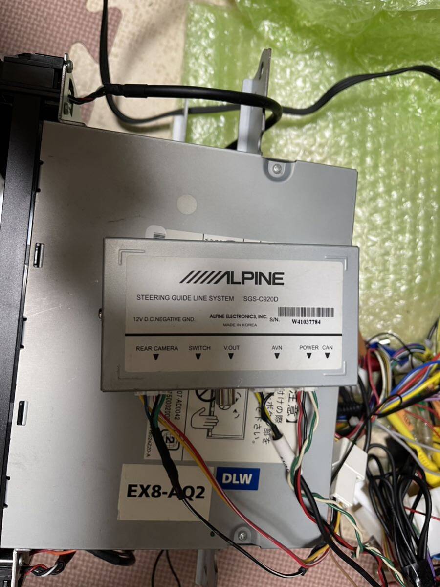 アルパイン /////ALPINE EX8 SGS-920D セットおまけ付き…の画像3