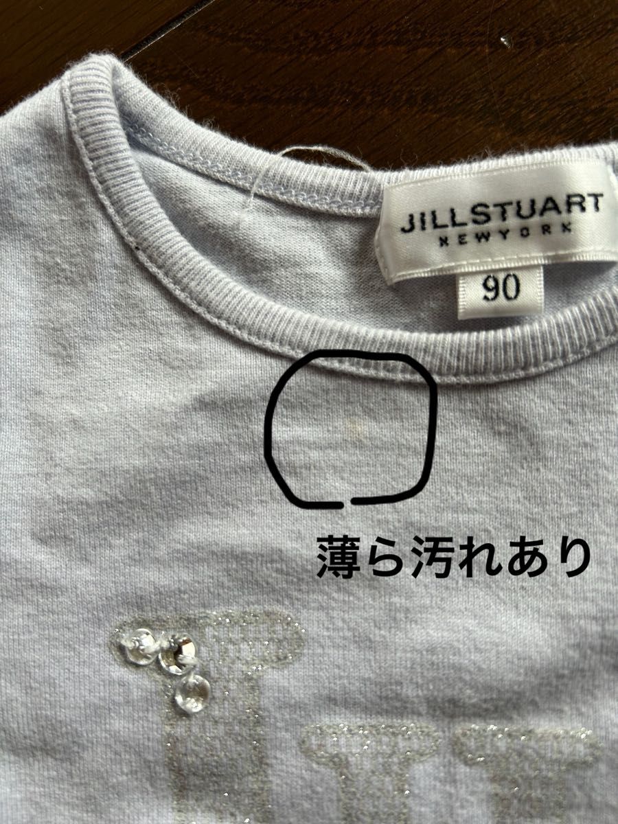 半袖Tシャツ　90cm ジルスチュアート　JILLSTUART Tシャツ　ガールズ　カットソー