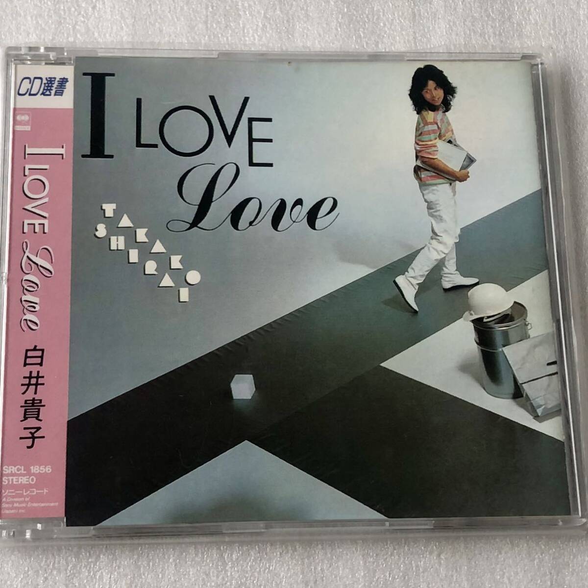  used CD Shirai Takako /I Love LOVE(1982 year )