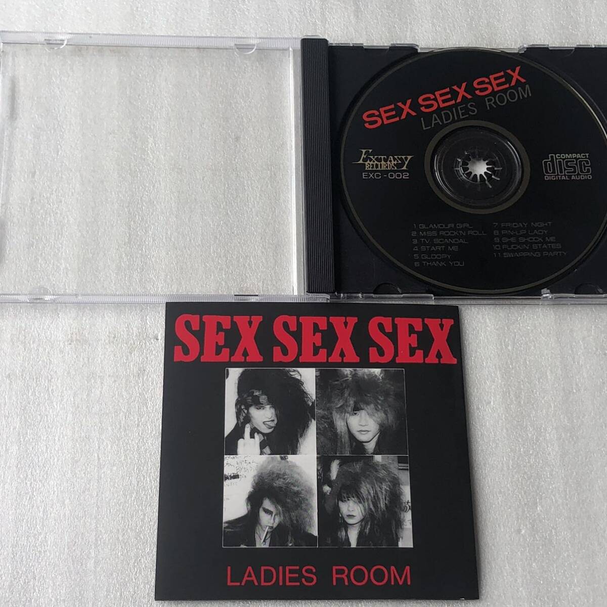 中古CD LADIES ROOM /SEX SEX SEX(1989年)_画像3