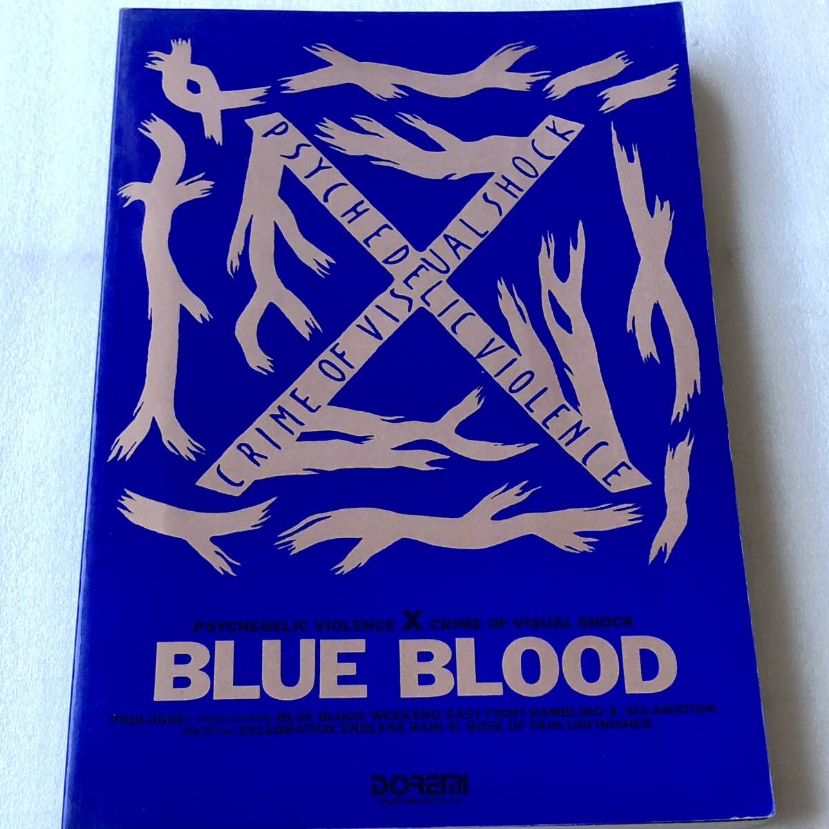 中古 バンドスコア X JAPAN / BLUE BLOOD 送料無料_画像1