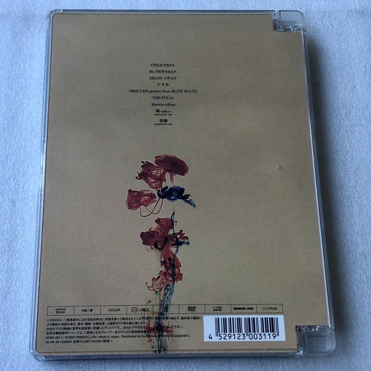 中古DVD Dir en grey/AVERAGE FURY(2005年)_画像2