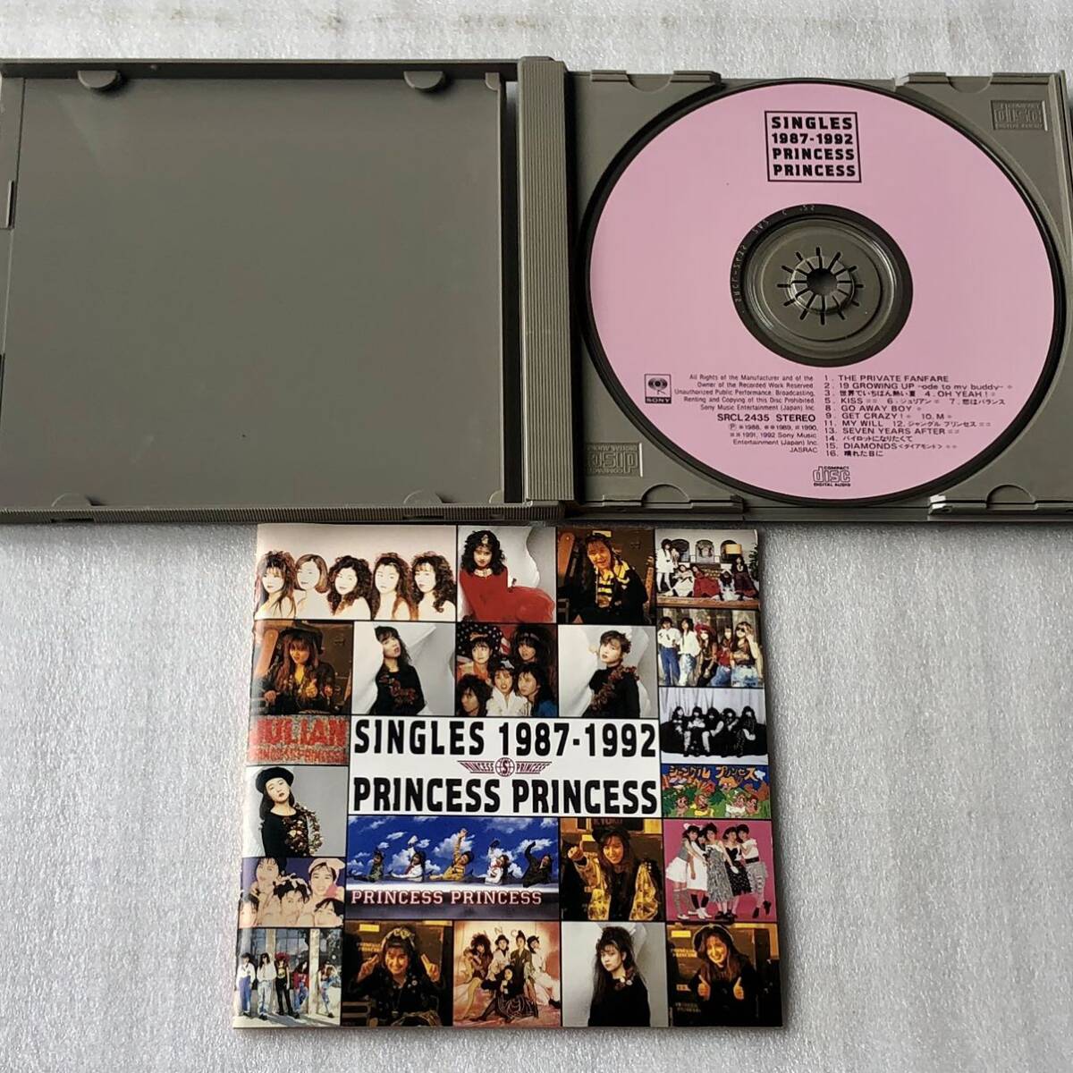 中古CD PRINCESS PRINCESS/SINGLES 1987-1992_画像3