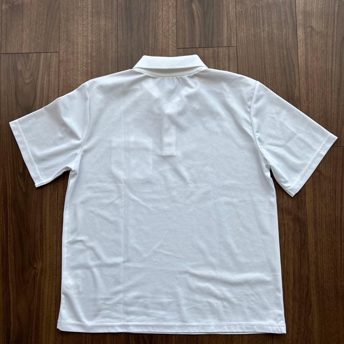 スクールポロシャツ  半袖ポロシャツ  ホワイト トップス　170