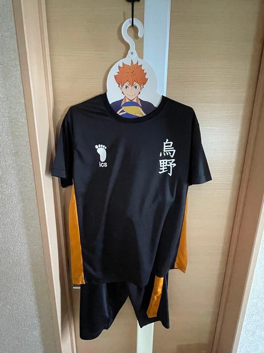 ハイキュー×ドンキホーテ ドライメッシュ上下セット 日向 L ハイキュー×ドンキホーテ ドライメッシュ上下セット 日向 L
