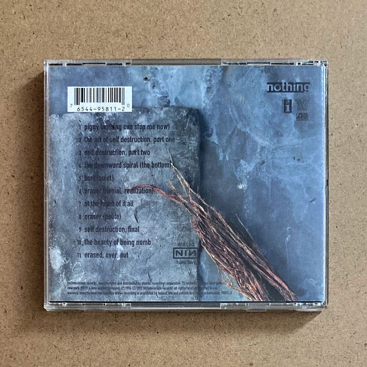 nine inch nails / further down the spiral [ зарубежная запись CD]na in * дюймовый * ногти z