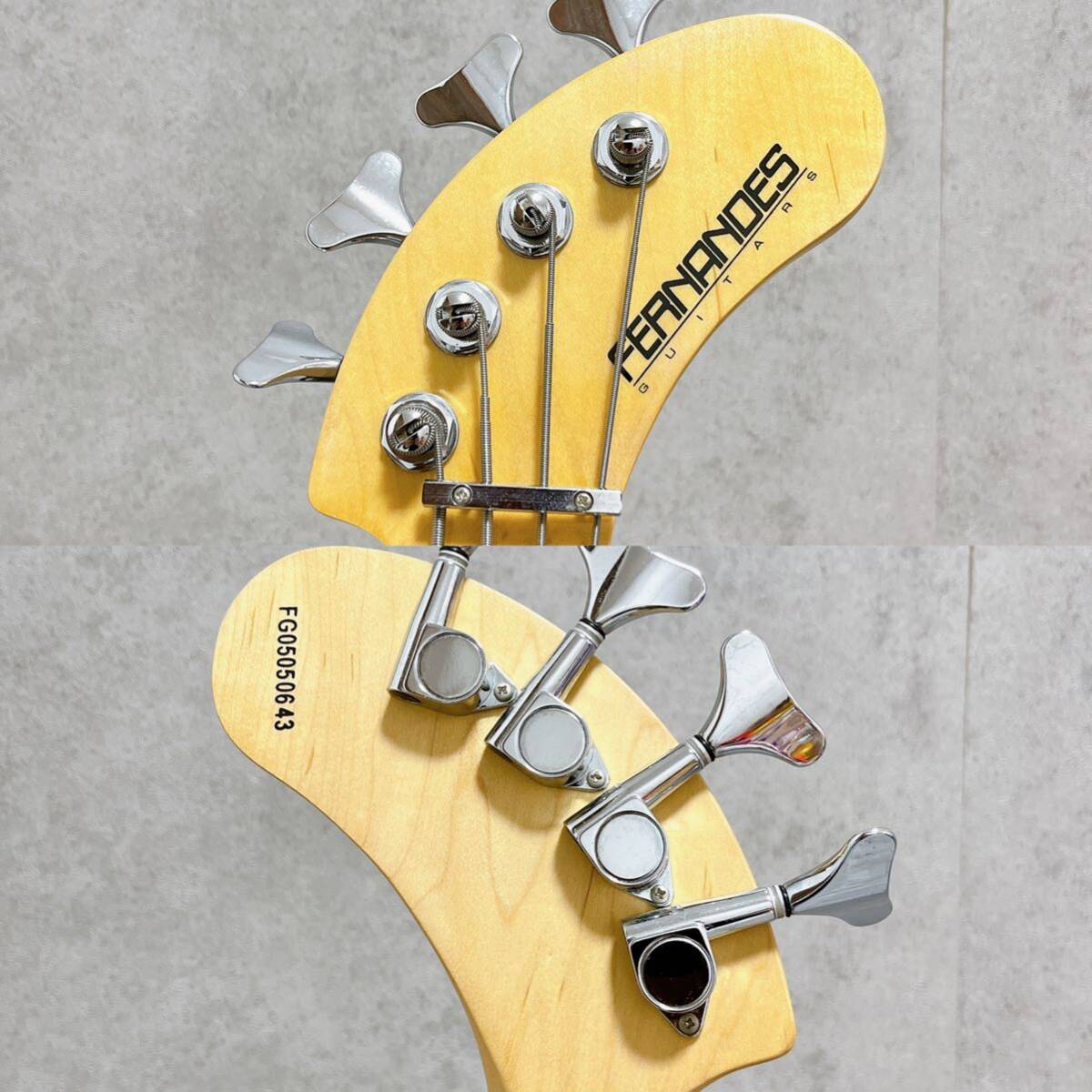 フェルナンデス PIE-ZO ミニベース アンプ内蔵 サンバースト zo-3 FERNANDES ピエゾー Bass Sunburst _画像6