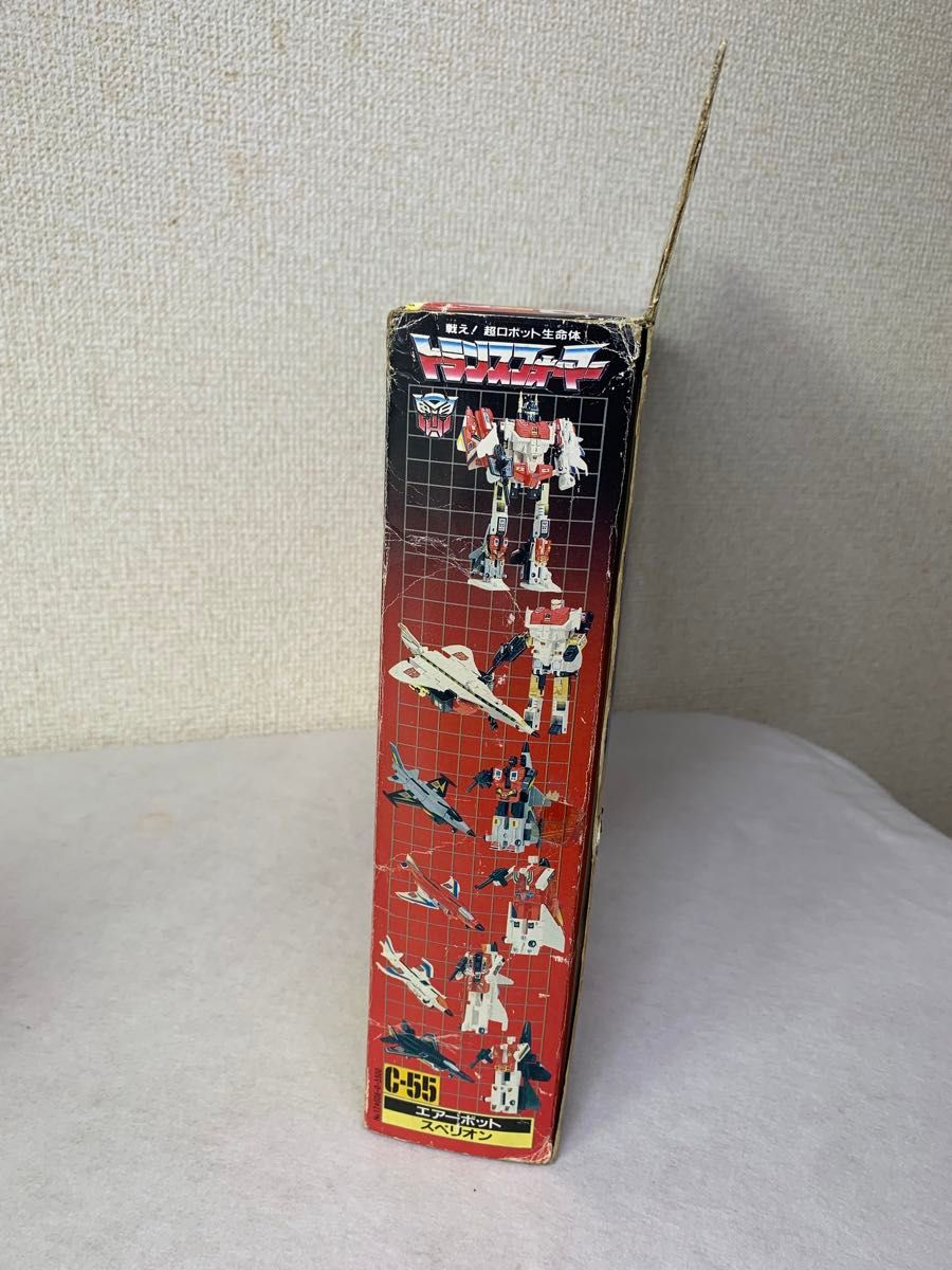 美品 トランスフォーマー C-55 スペリオン 当時物 G1 タカラ 美品 トランスフォーマー C-55 スペリオン 当時物 G1 タカラ