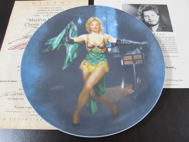 * не выставленный товар *[ Marilyn Monroe ] автобус Stop * collector plate /3868/ частное лицо импорт /$75