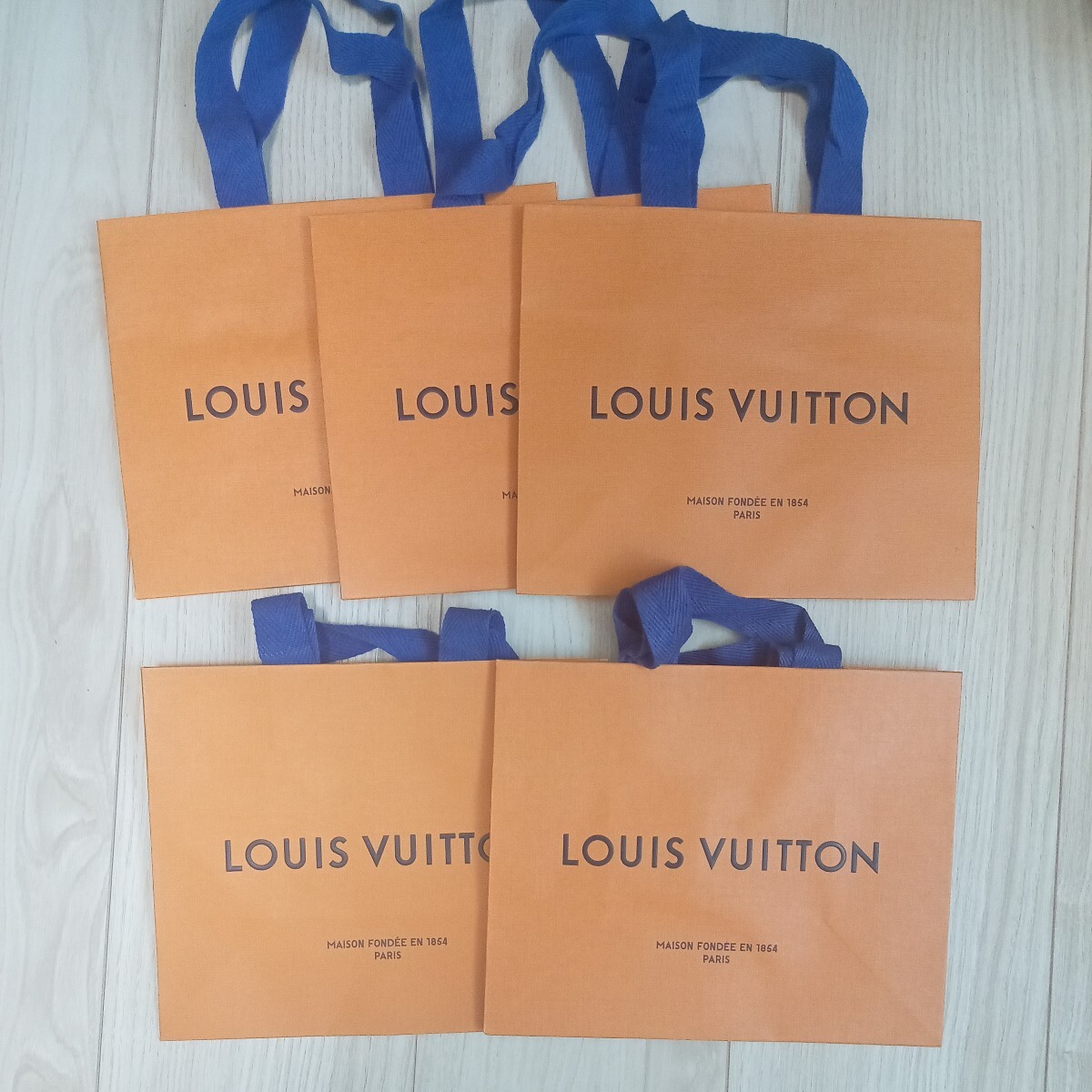 LOUIS VUITTON ルイヴィトン 紙袋 ショップ袋 ショッパー ヴィトン 小サイズ　13枚セット_画像4