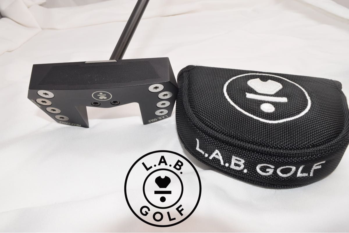 ☆人気・中古・美品☆L.A.B GOLF MEZZ.1 MAX パター 34インチ ラブゴルフ☆右利き☆純正ヘッドカバー付