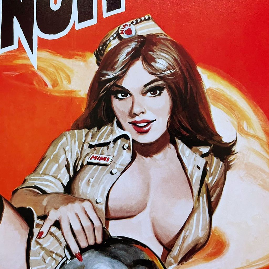 ポスター★アメリカンお色気ムービー『Hot Lunch』 1978 レアポスター/X-Rated_画像3