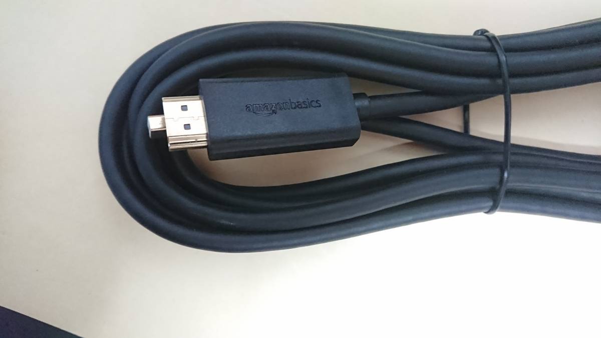 即決　送料無料　未使用　Mini DisplayPort - HDMI 変換ケーブル 3.0m 2点セット Amazonベーシック⑤_画像4