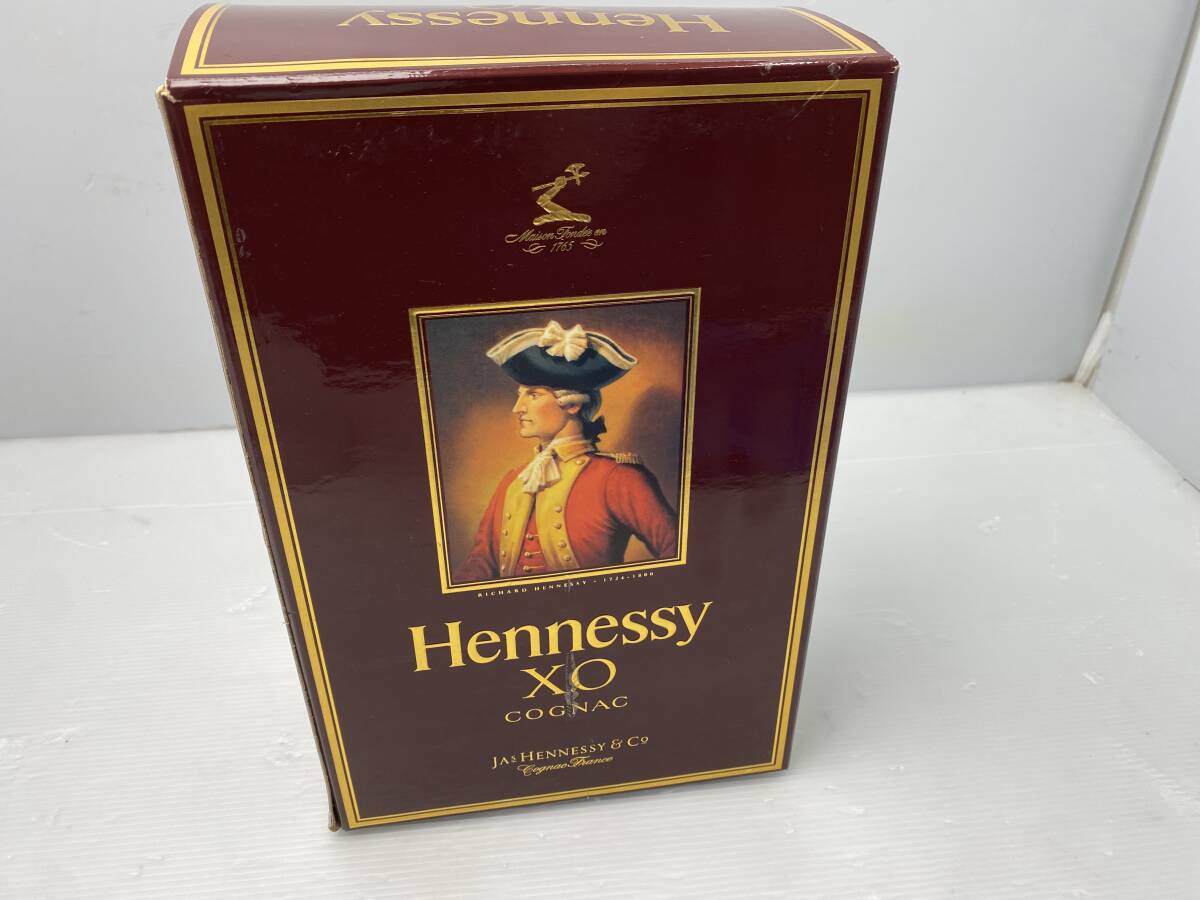 ★未開栓 古酒★X.O Hennessy THE ORIGINAL ヘネシー ブランデー【未開栓品/現状品】の画像8