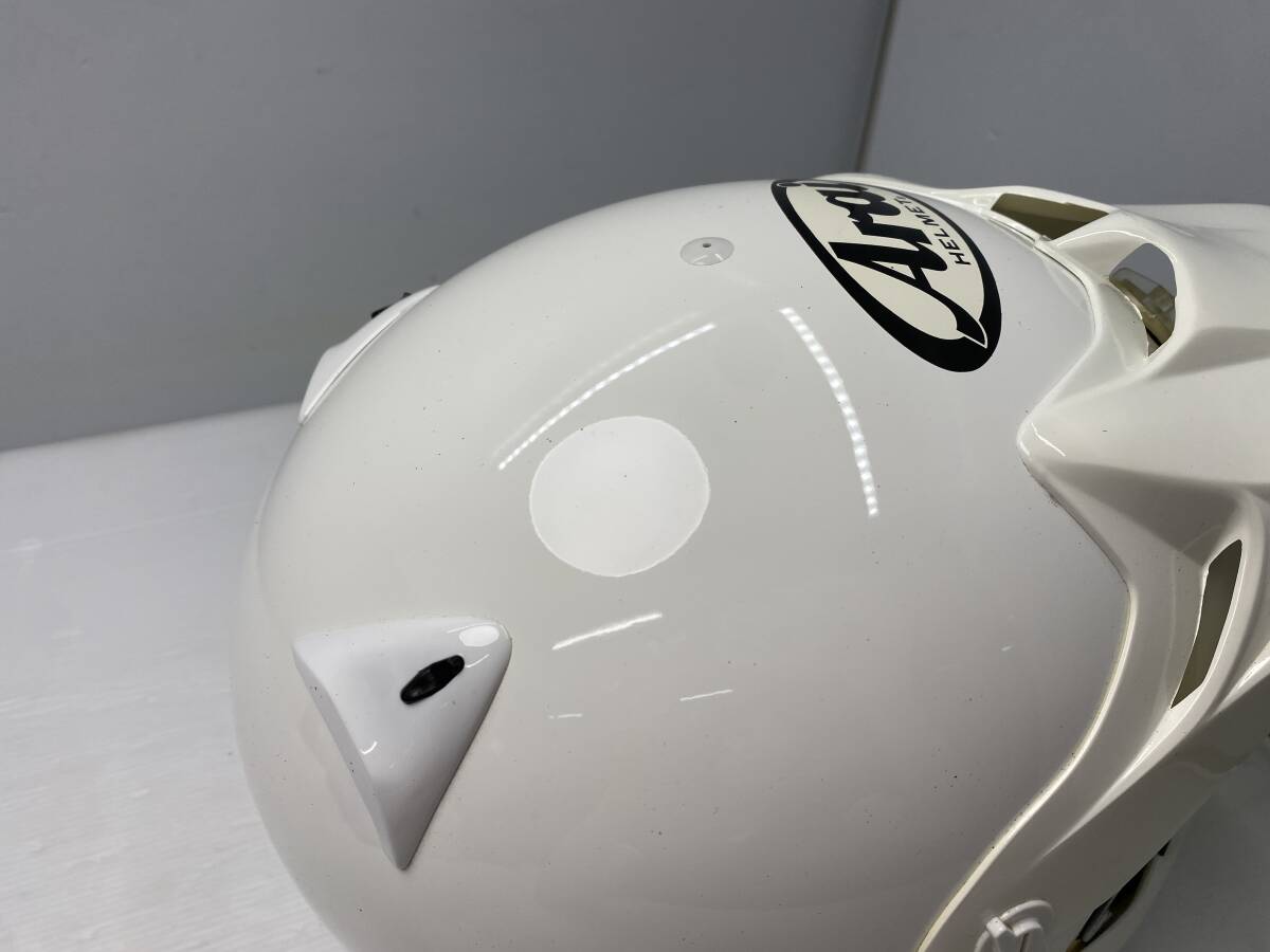 ★Arai アライ★MX-III CLC SNELL フルフェイスヘルメット 57.58cm 99年製【中古/現状品/劣化あり】の画像7