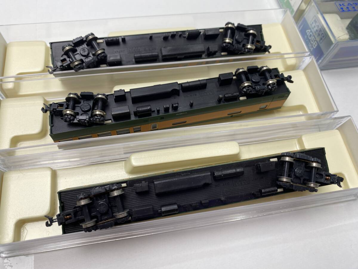 *KATO Kato *No.418 etc. Tokai shape express train railroad model set sale [ used / present condition goods / operation not yet verification Junk ]