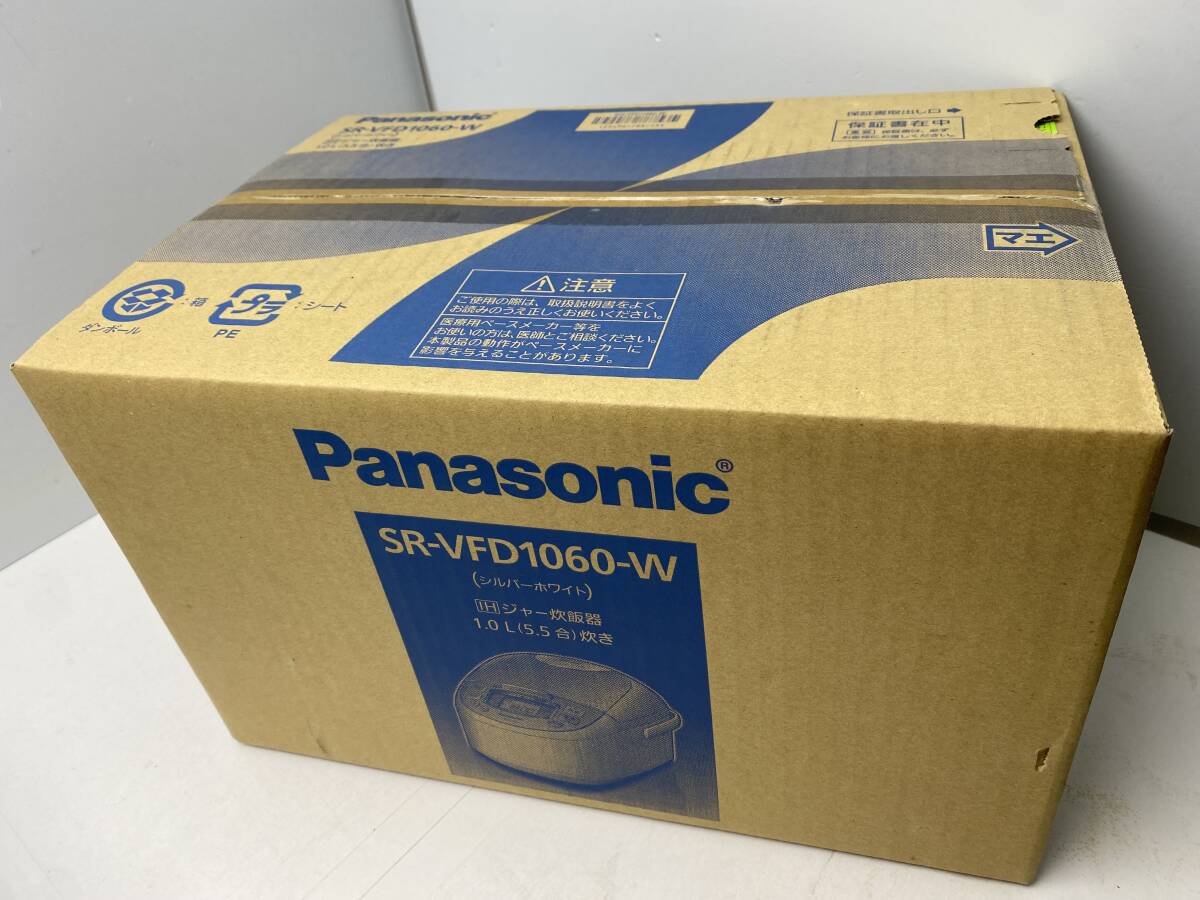 * нераспечатанный *Panasonic Panasonic SR-VFD1060-W серебряный белый IH рисоварка 5.5.[ нераспечатанный товар / текущее состояние товар ]