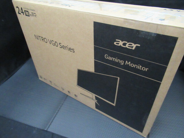 未使用品 acer エイサー Nitro ゲーミングモニター 23.8インチ VG240Ybmiix PCモニター 液晶ディスプレイ 2022年製_画像3