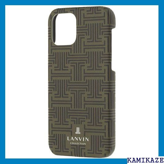 LANVIN COLLECTION ランバン コレクシ rap Case Monogram Moss Green 1231