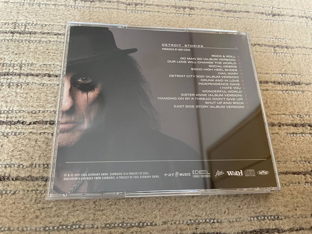 【新品同様】ALICE COOPER アリス・クーパー/DETROIT STORIES・国内盤 帯付の画像2