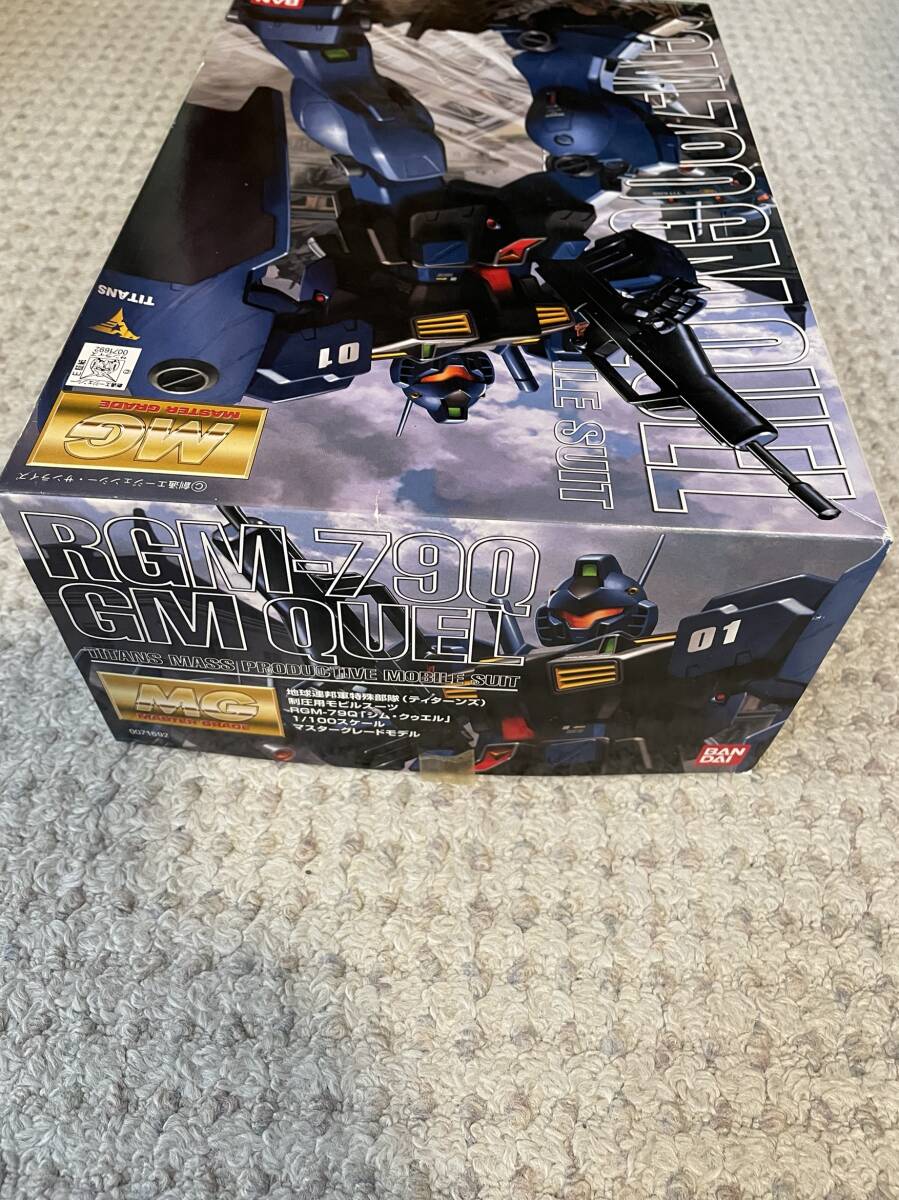 【ジャンク扱】機動戦士ガンダム0083 スターダスト・メモリー MG 1/100 RGM-790 GM QUEL ジム・クゥエルの画像2