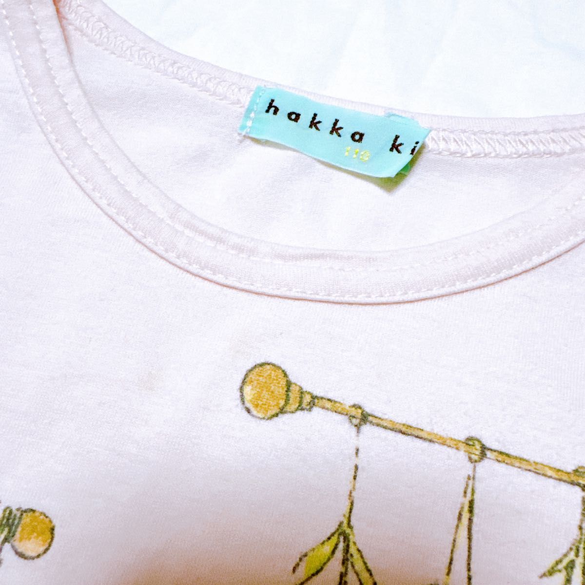 hakkakids / ハッカキッズ お花柄　Tシャツ　110cm