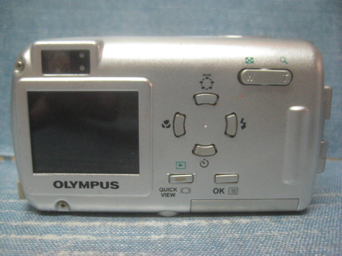 ジャンク扱い OLYMPUS μ オリンパス ミュー μ-15 DIGITAL 古いデジカメ 現状渡し_画像5