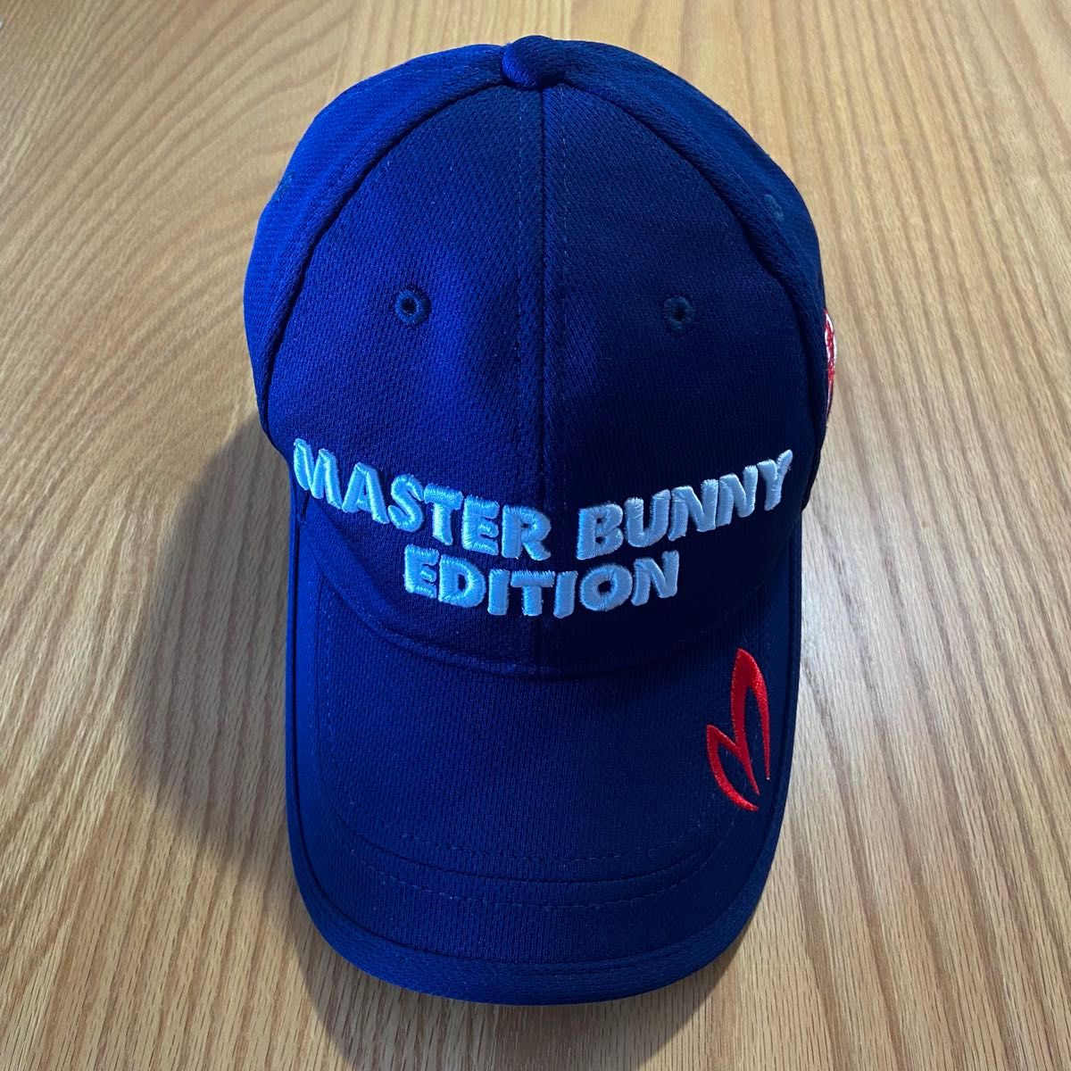 【美品】MASTER BUNNY EDITION キャップ ゴルフ 帽子 ネイビー 