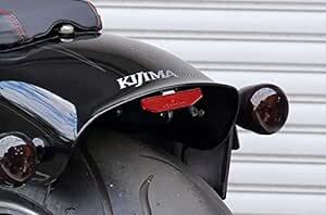 キジマ (kijima) バイク バイクパーツ リフレクター スリム3 貼付け式ステータイプ(ブラック) 汎用 305-215_画像3