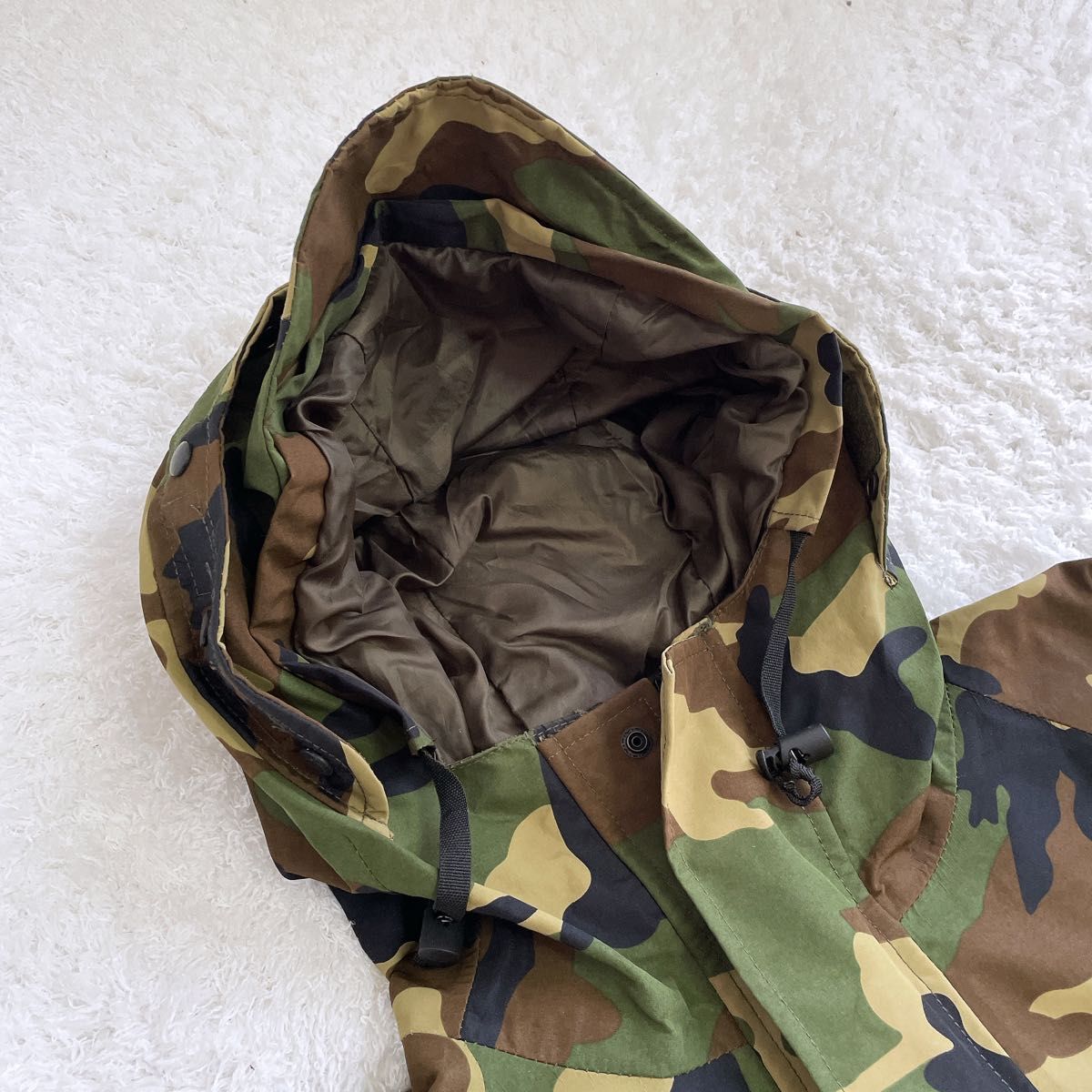 【極美品】ECWCS Gen1 エクワックス ゴアテックスパーカー COLD WEATHER PARKA ミリタリー　米軍 迷彩_画像3