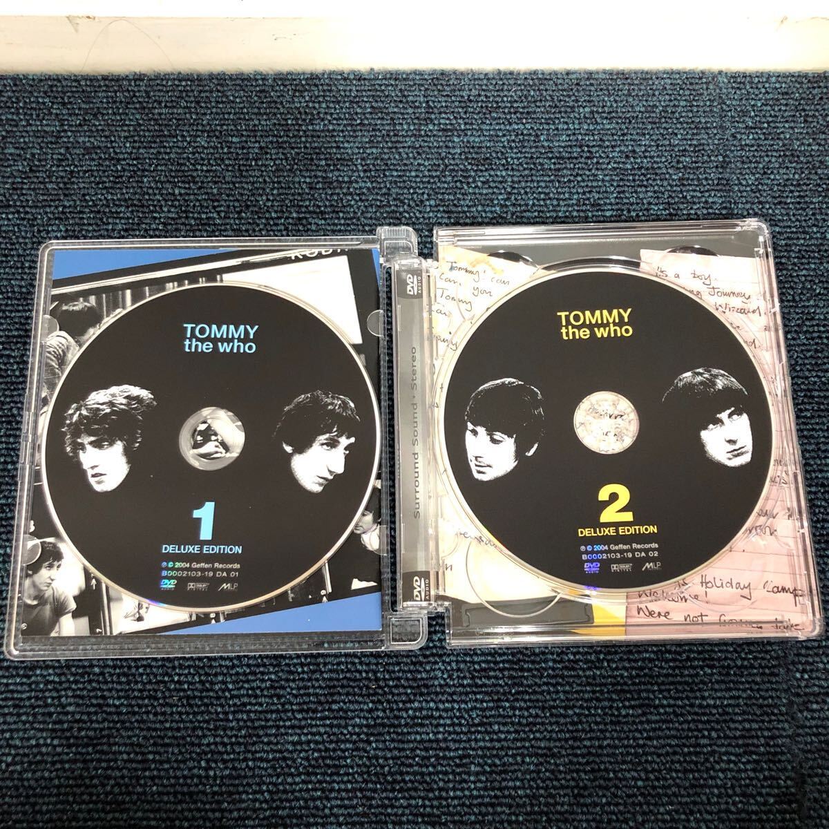 【に.ec】ザ・フー THE WHO/TOMMY 高音質DVD AUDIO 2枚組 デラックスエディション US盤 中古 ディスク美品の画像3
