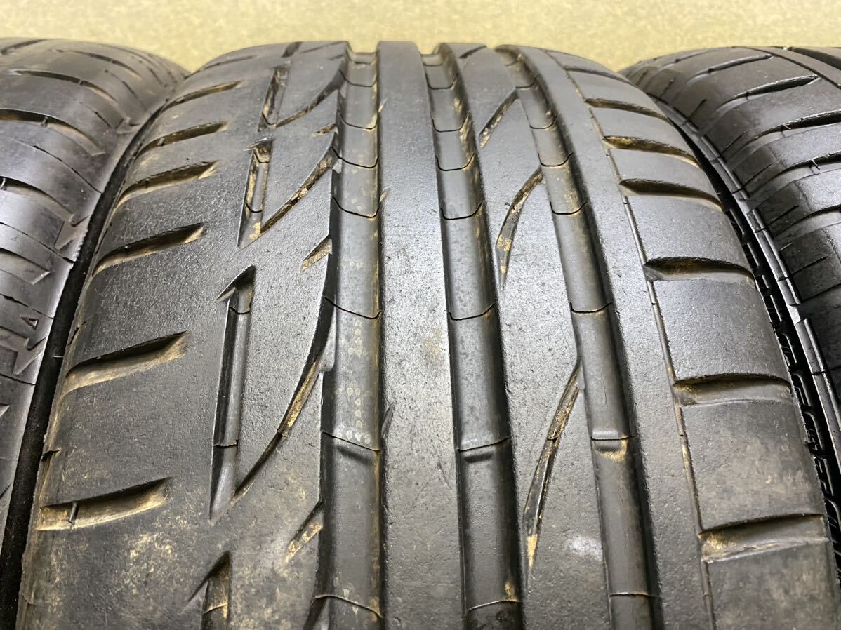 レクサス SC430 純正 18インチ アルミ ホイール8JJ +45 PCD114.3 5H 245/40R18 BS POTENZA S001 ランフラット20/21年製バリ山 4本_画像8