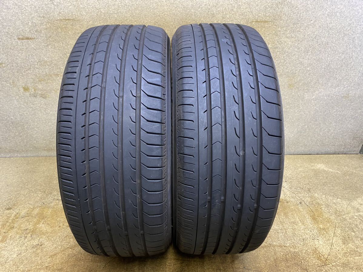 225/45R18（95W）ヨコハマ BluEarth-RV RV03 中古2本 2022年製 バリ山 225/45/18_画像1