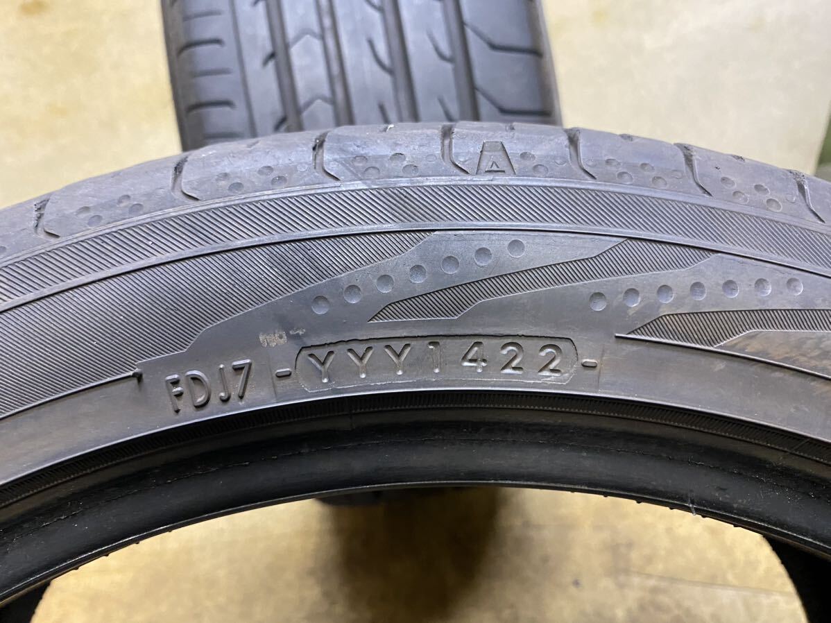 225/45R18（95W）ヨコハマ BluEarth-RV RV03 中古2本 2022年製 バリ山 225/45/18_画像8