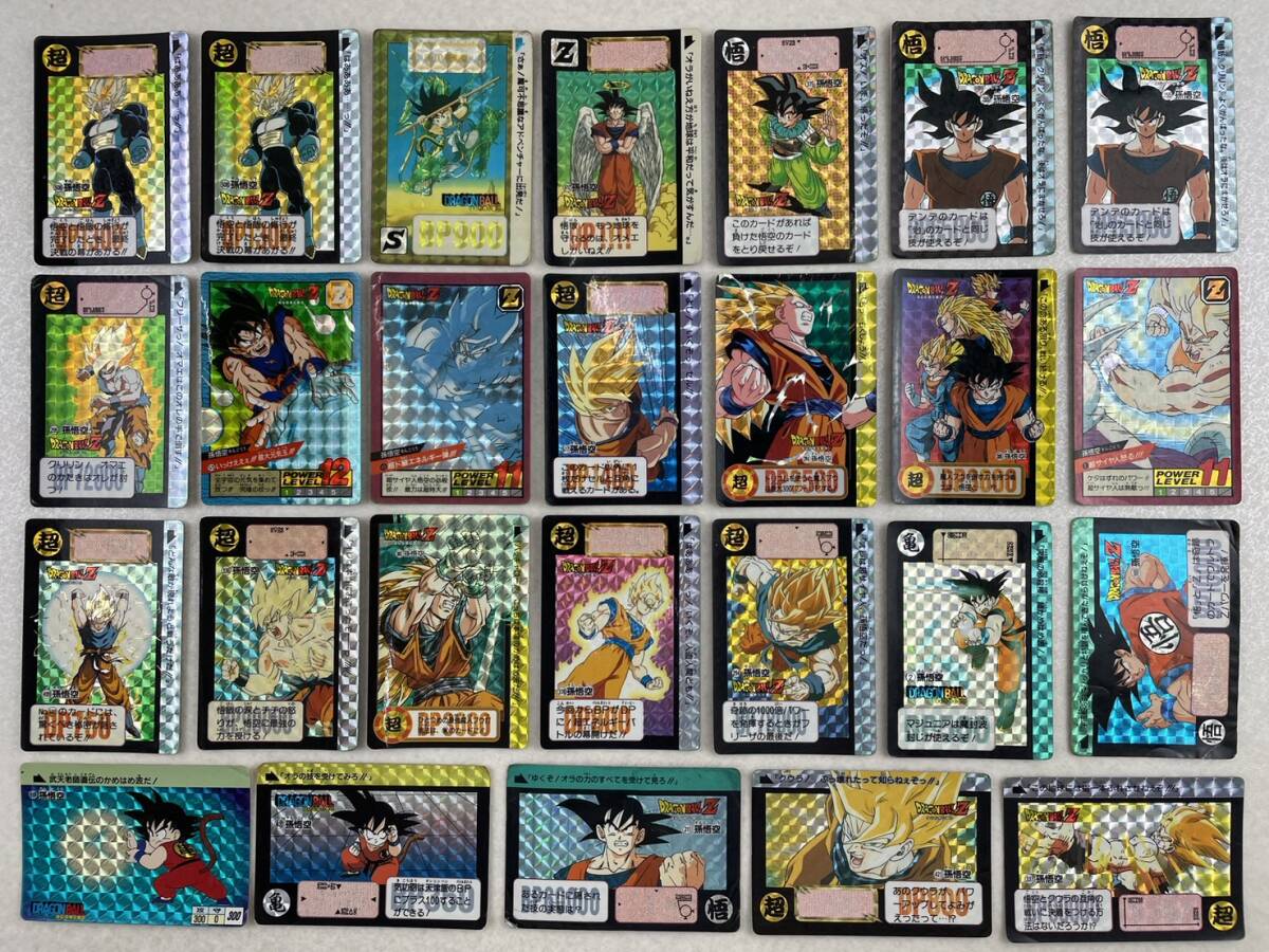 (D12) любитель стоит посмотреть!* Dragon Ball Carddas Monkey King совместно!26 листов!* карта retro Toriyama Akira * царапина есть!