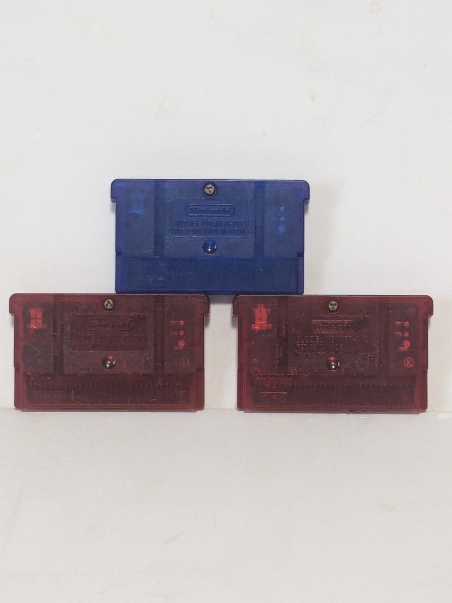 【中古】☆ポケットモンスターサファイア☆ポケットモンスタールビー２☆ ゲームボーイアドバンス ☆ ソフトのみ ☆ GBA ☆☆_画像2