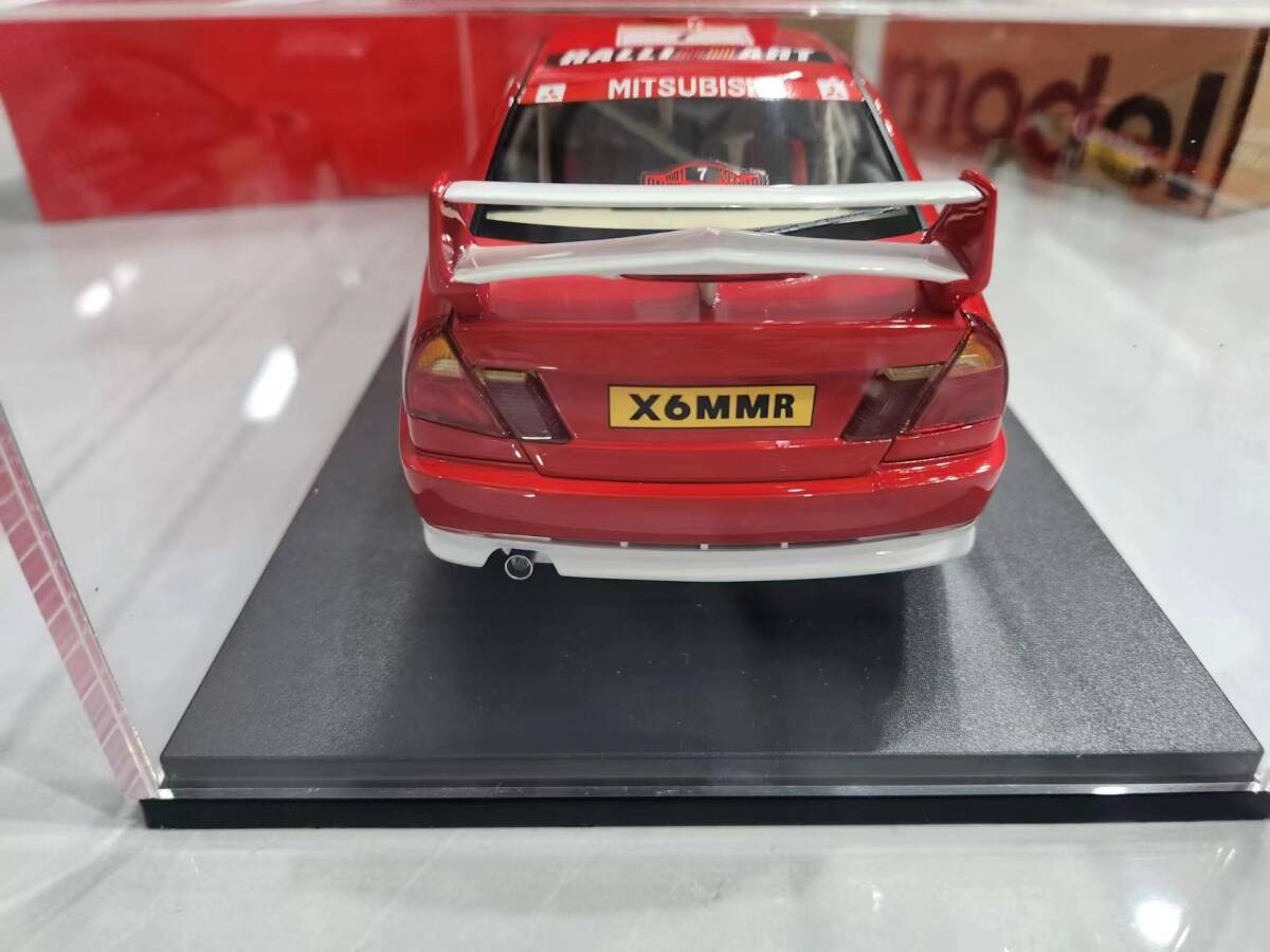 送料無料★中古品 ONEMODEL 1/18 ランサーエボリューション Evo 6 VI 6.5 Tommi Makinen #7 Resin Model ONE MODELの画像4