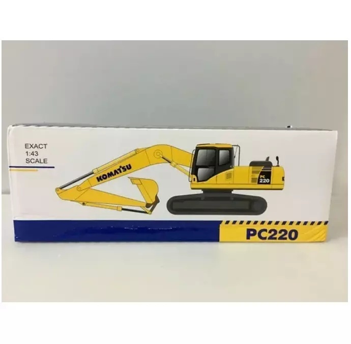 送料無料★Komatsu pc220-8 Hydraulic Excavator with Metal Tracks_画像3