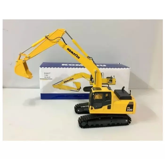 送料無料★Komatsu pc220-8 Hydraulic Excavator with Metal Tracks_画像6