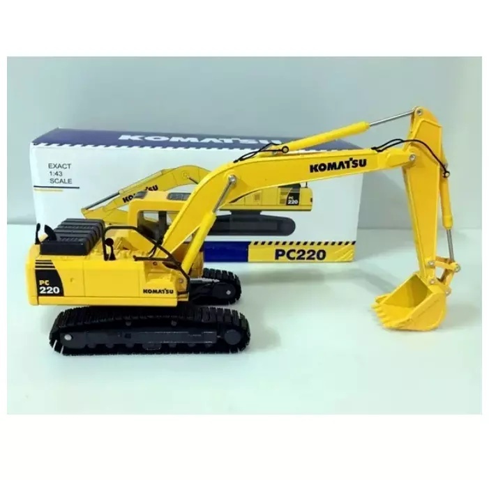 送料無料★Komatsu pc220-8 Hydraulic Excavator with Metal Tracks_画像1