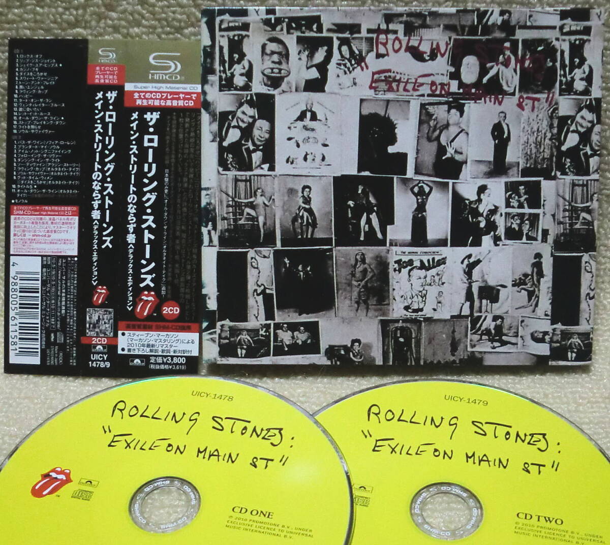  быстрое решение![2 пункт бесплатная доставка ]SHM-CD 2 листов комплект low кольцо * Stone zRolling Stones Exile on Main St если . человек с поясом оби не departure таблица бонус запись .