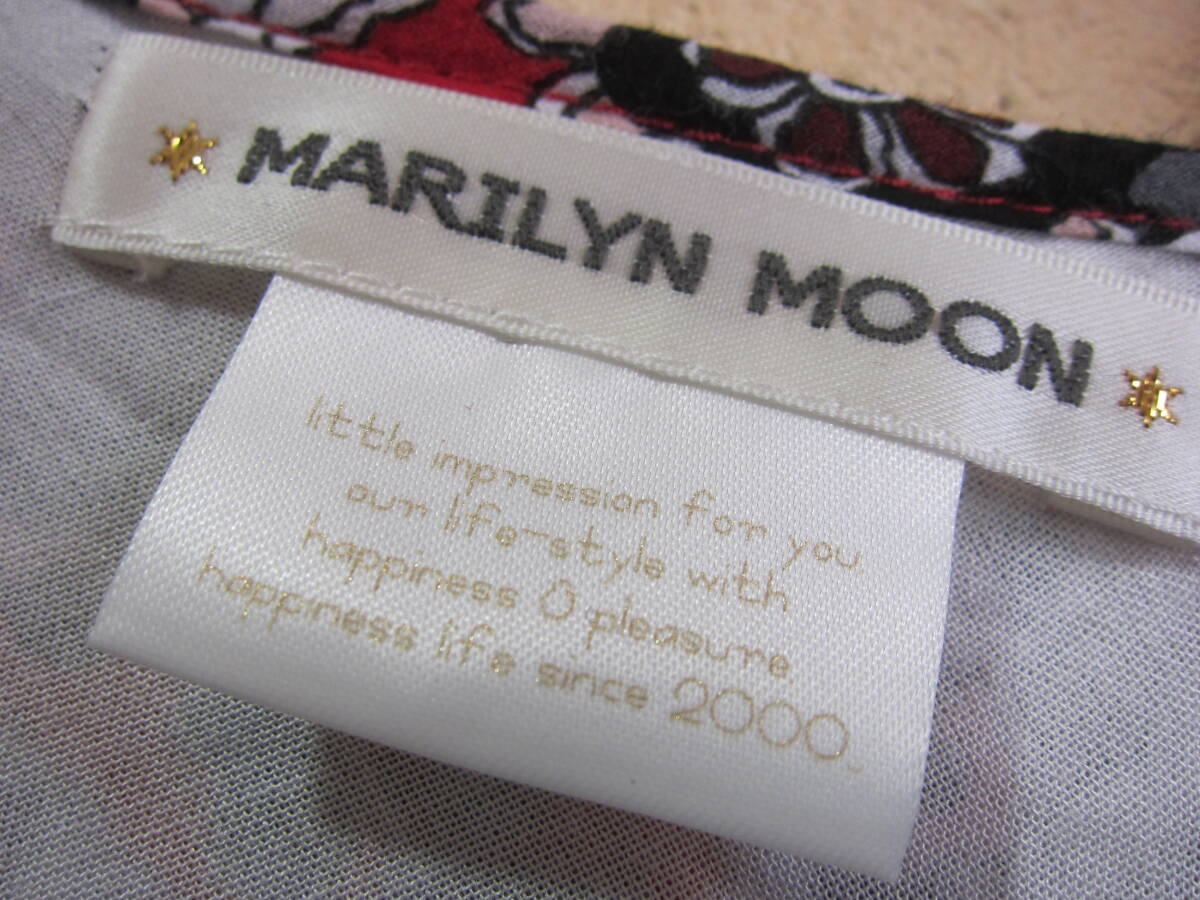 マリリンムーン Marilyn Moon レディース ワンピース コットン 綿 総柄 リゾート タ1290_画像7