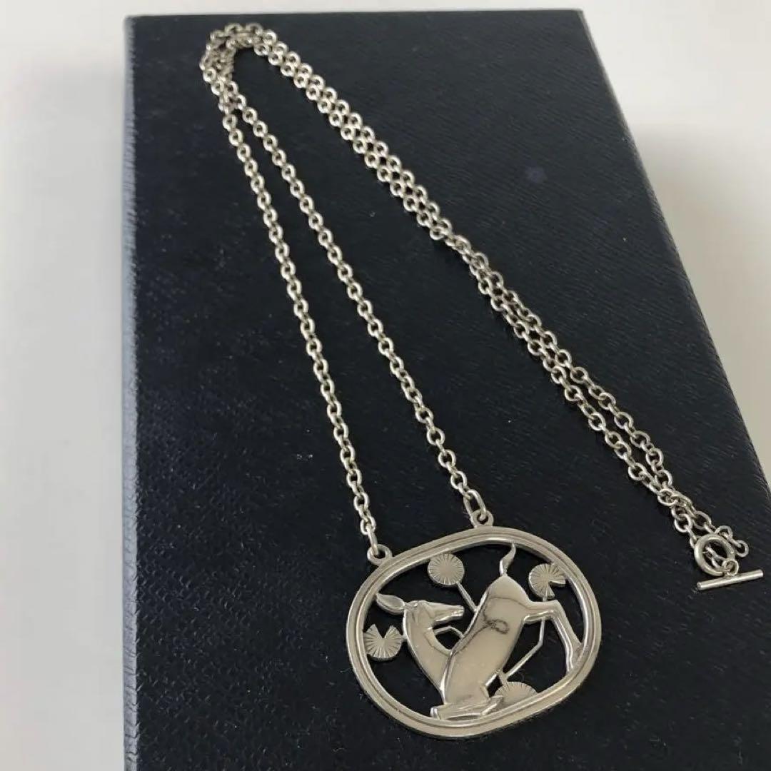 GEORG JENSEN ジョージジェンセン ペンダント95 鹿モチーフ 刻印 GEORG JENSEN ジョージジェンセン ペンダント95 鹿モチーフ 刻印