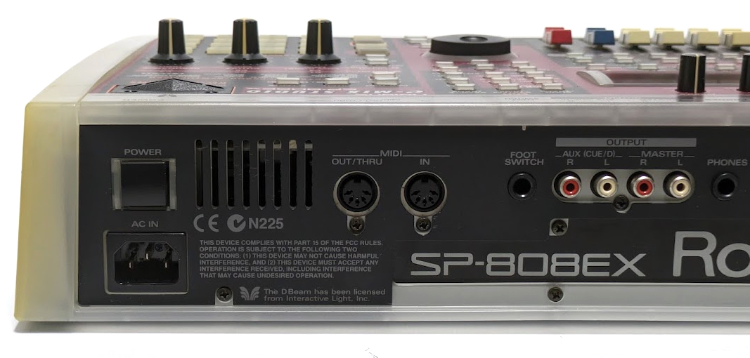 Roland Roland SP-808EX sampler mixer multitrack recorder e-MIX STUDIO SAMPLER MULTI TRACK RECORDER SP 808 EX