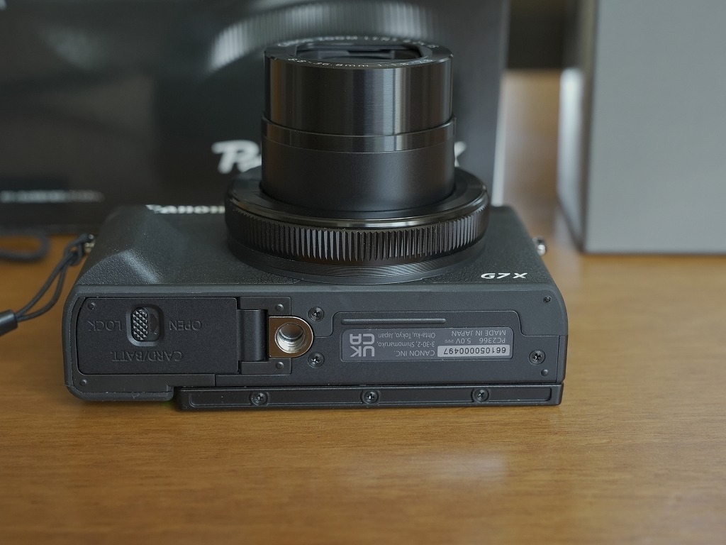 Canon PowerShot G7X Mark III + トライポットグリプ（HG-100TBR）美品_画像5