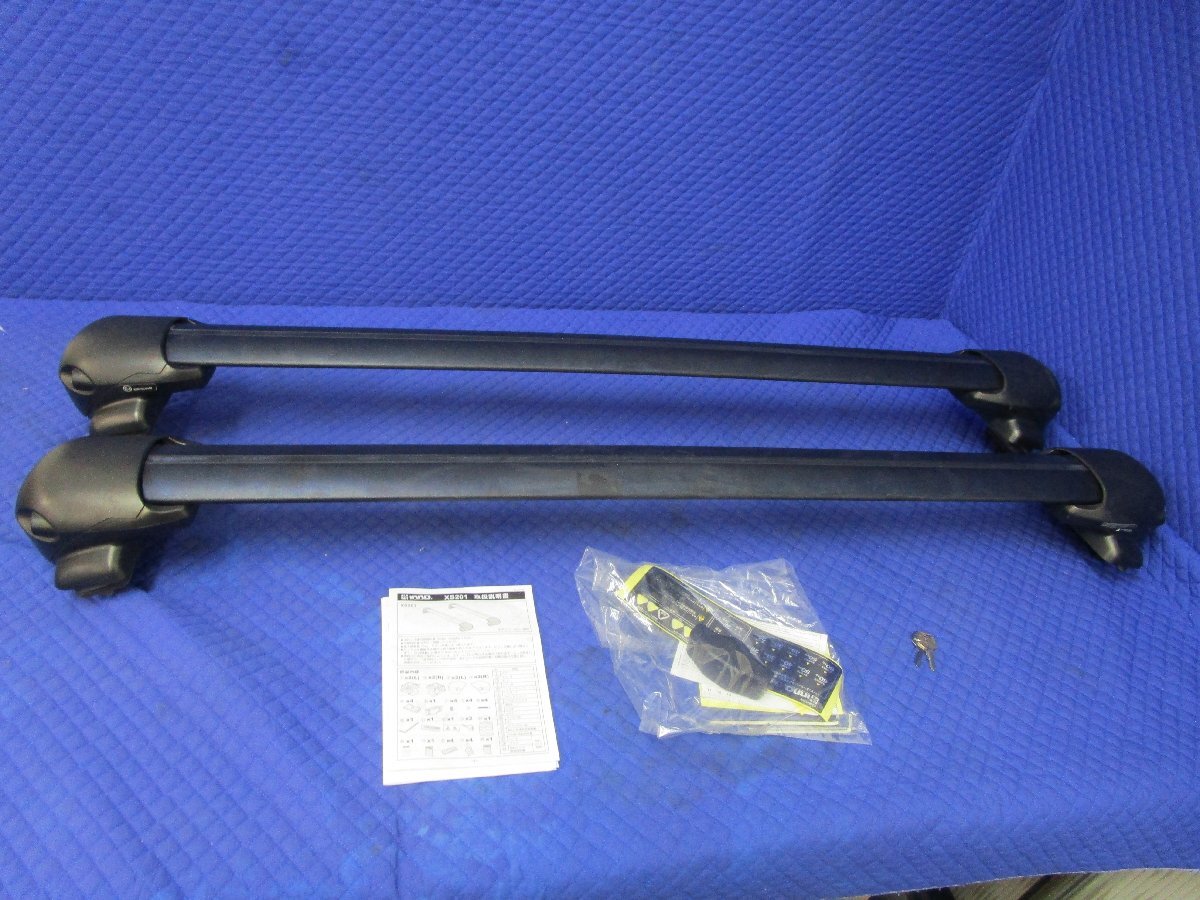 中古 INNO 品番:26R-03 6197 エアロバー 品番:XS201 80 ヴォクシー着用品 ※キズ等複数あり、適合要確認_画像1