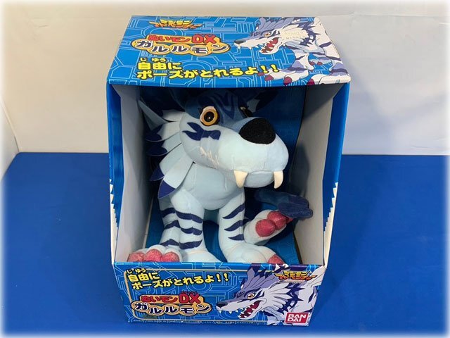 【当時物】バンダイ デジモンアドベンチャー ぬいモンDX ガルルモン 箱有 1999年発売 稀少絶版品 JAN4902425746852 BANDAI ★1円スタート★_画像3