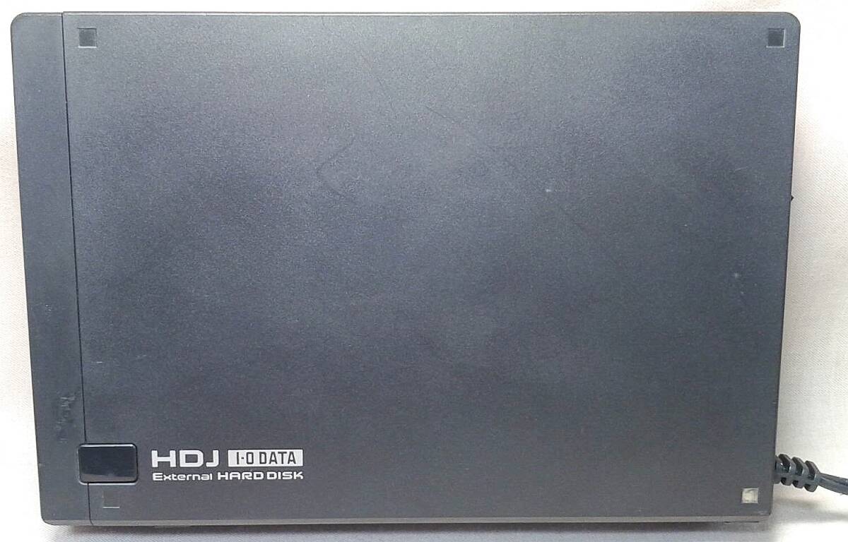 USB2.0外付けHDD 500GB I-O DATA HDJ-U 500GBに換装済み 送料750円～ 使用時間約818h 日立 HDP725050GLA360 アイオーデータ ハードディスクの画像2
