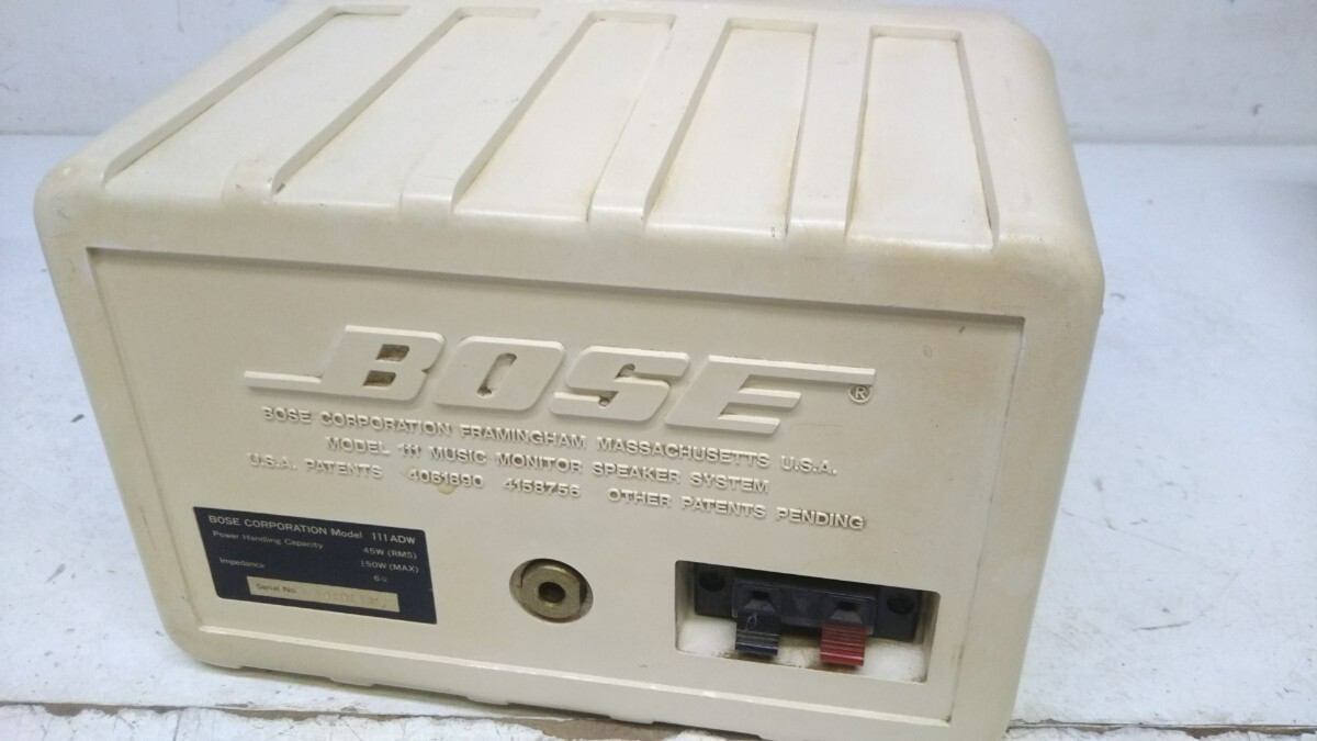 P* BOSE Bose Power Handing Capacity 150w speaker 111ADW 3 pcs. set 