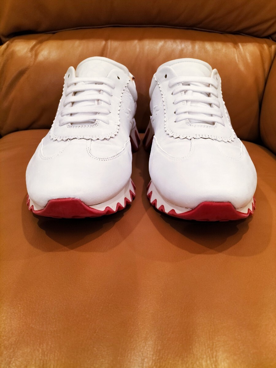  Christian Louboutin sneakers men's size 42 great popularity ruby Shark cleaning bacteria elimination moisturizer finish settled regular goods 1 jpy start 